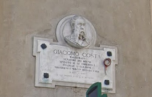 Targa Giacomo Costa