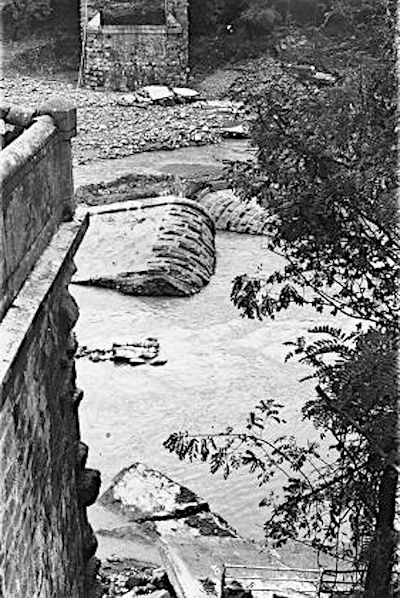 Ponte Belforte abbattuto